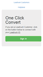 Mobile Screenshot of oneclickconvert.com